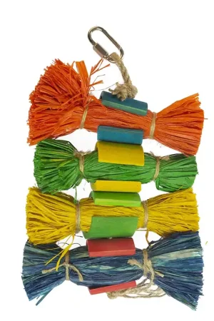 Bestel Nu Duvo+ Raffia Gras Bundels Met Bamboe 25,4x12x3,8 cm